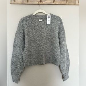 NWT Abercrombie Alpaca Blend Crew Sweater size S